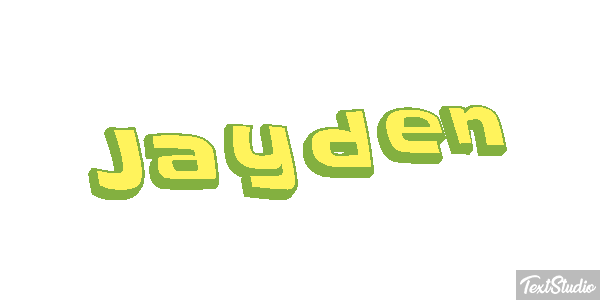 Jayden Effet de texte