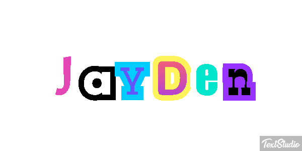 Jayden Effet de texte