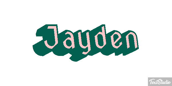 Jayden Effet de texte