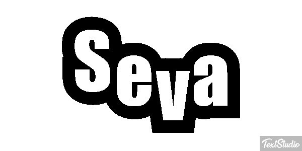 Seva Effetto testo