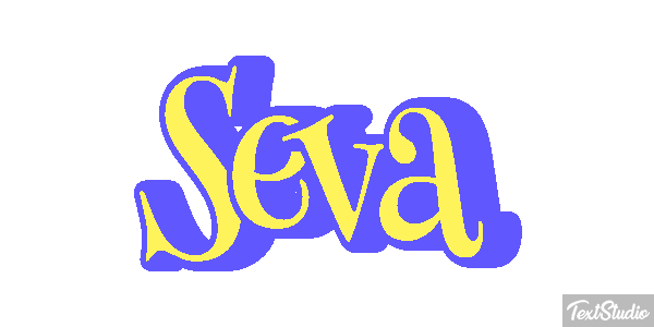 Seva Effetto testo