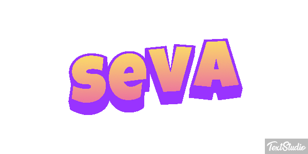 Seva Effetto testo
