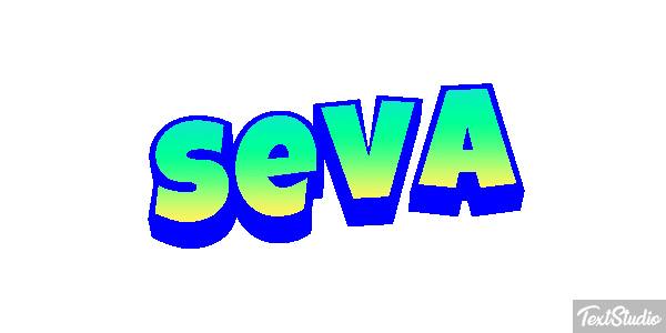 Seva Effetto testo