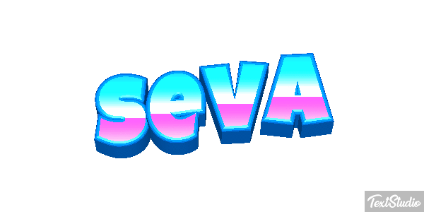 Seva Effetto testo