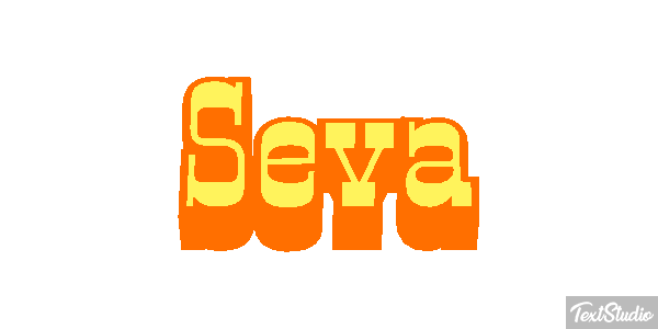 Seva Effetto testo