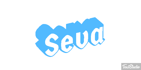 Seva Effetto testo