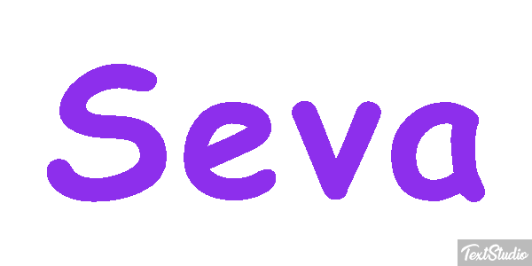 Seva Effetto testo