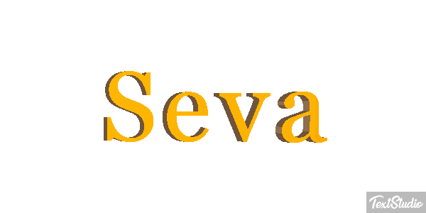 Seva Effetto testo