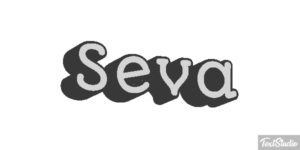 Seva Effetto testo