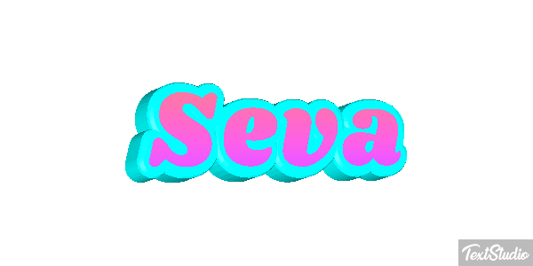 Seva Effetto testo