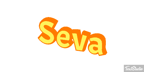 Seva Effetto testo