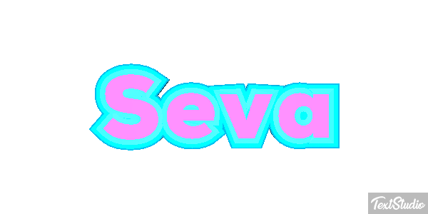 Seva Effetto testo