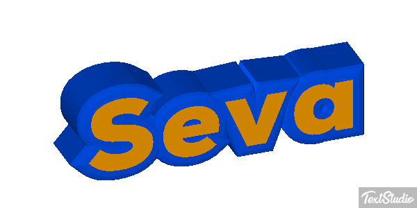 Seva Effetto testo