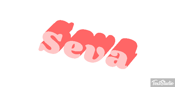 Seva Effetto testo