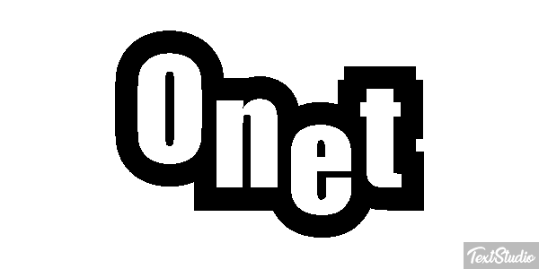Onet Text effect
