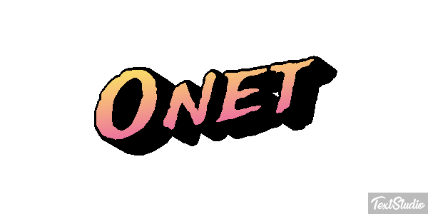 Onet Text effect