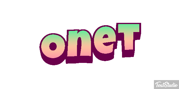 Onet Text effect