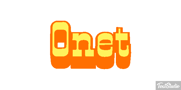 Onet Text effect
