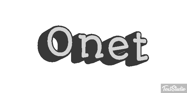 Onet Text effect