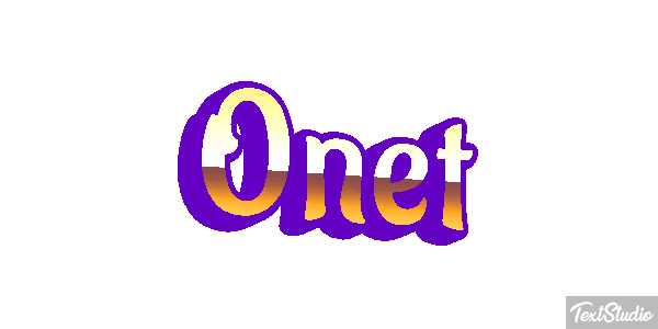 Onet Text effect