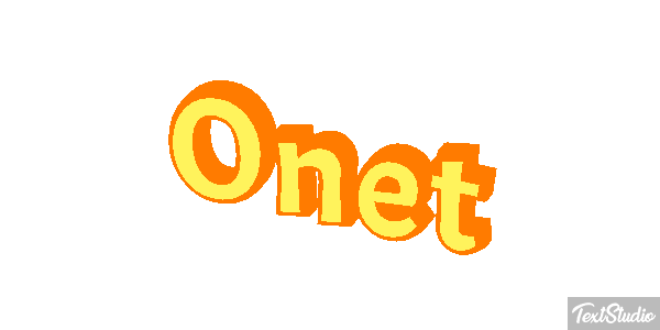 Onet Text effect