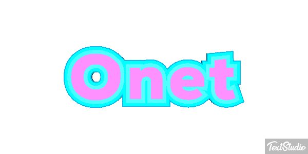 Onet Text effect