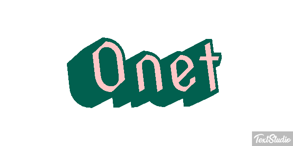 Onet Text effect