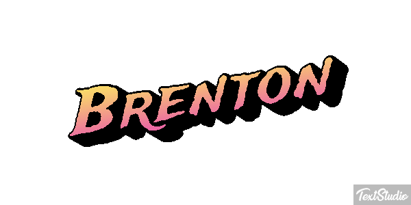 Brenton Text effect