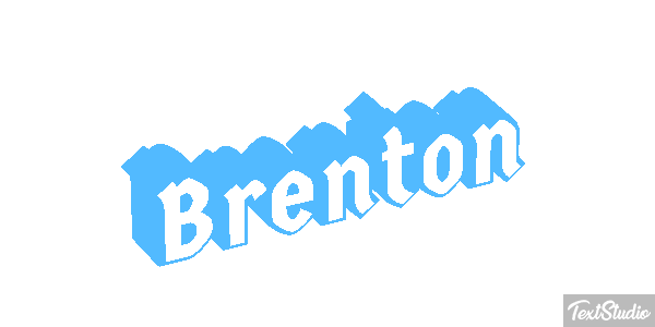 Brenton Text effect