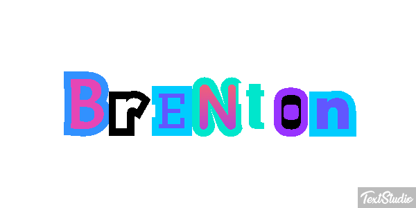 Brenton Text effect