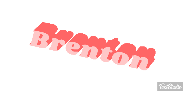 Brenton Text effect