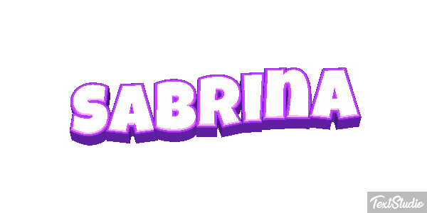 Sabrina Efecto de texto