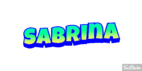 Sabrina Efecto de texto