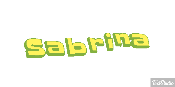 Sabrina Efecto de texto