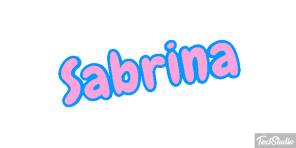 Sabrina Efecto de texto