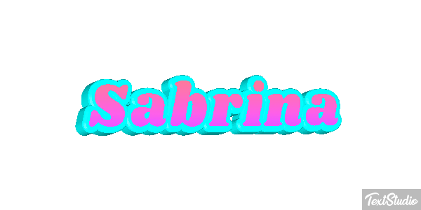 Sabrina Efecto de texto