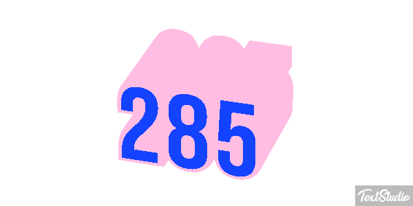 285 Metin efekti