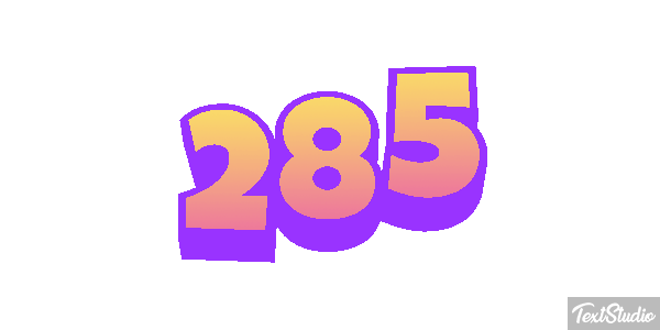 285 Metin efekti