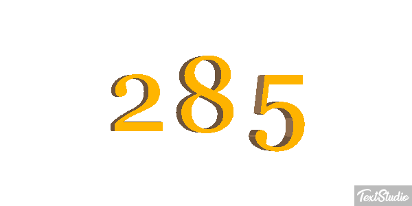 285 Metin efekti