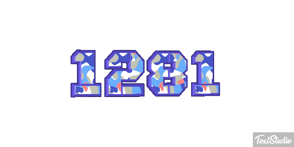 1281 Text effect