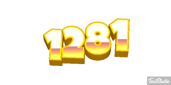 1281 Text effect