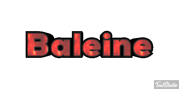 Baleine Efekt tekstowy