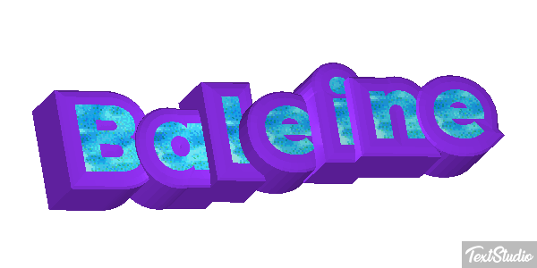 Baleine Efekt tekstowy