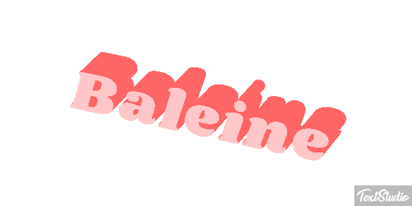 Baleine Efekt tekstowy