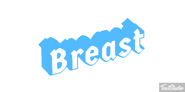 Breast Effet de texte