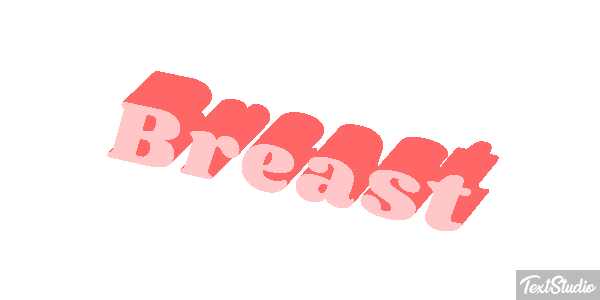 Breast Effet de texte