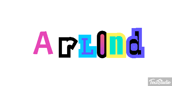Arlind Text effect
