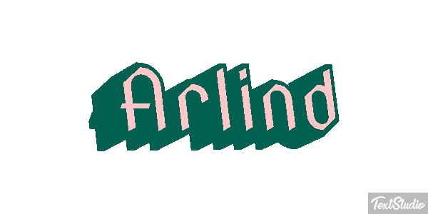 Arlind Text effect