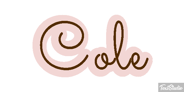 Cole Text effect