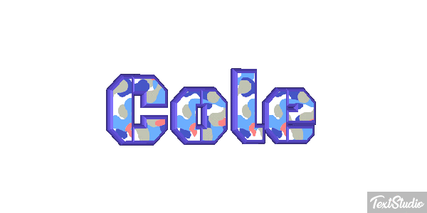 Cole Text effect